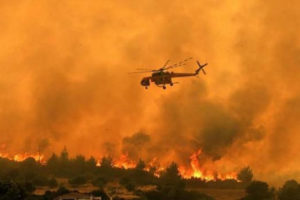 ग्रीसमा लागेको डढेलोमा परी कम्तीमा पचासको मृत्यु