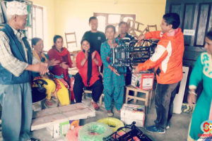 भीरगाउँका किसानलाई अनुदानमा कृषि सामाग्री प्रदान