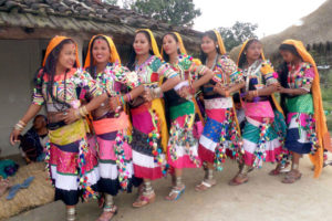 चार दशकपछि राना-थारु समुदायको परम्परागत ‘साउने डोला’