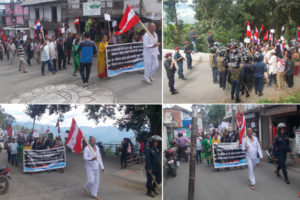 धनकुटामा तरुण दलले गर्यो बिरोध प्रदर्शन, प्रधानमन्त्रीसमक्ष पठाइयो ज्ञापनपत्र