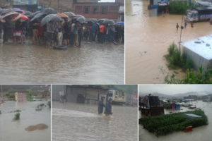 बर्षाले देशभरको जनजीवन प्रभावित : काभ्रे र भक्तपुरमा डुवान, अरनीको र वीपी राजमार्ग अवरुद्ध