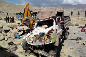 बढी भार र तीव्र गतिका कारण मुस्ताङमा टिपर दुर्घटना भएको अनुसन्धानको निष्कर्ष