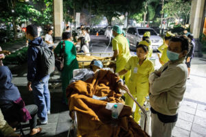 इन्डोनेसिया भूकम्पमा परी मृत्यु हुनेको संख्या ९८ पुग्यो