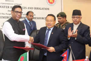 ऊर्जा क्षेत्रमा लगानी गर्न नेपाल–बंगलादेशबीच समझदारी