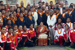 अनुशासित भएर प्रतिस्पर्धा गर्न राष्ट्रपतिको आह्वान