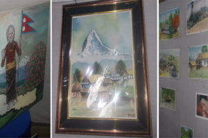 धनकुटामा एकल चित्रकला प्रदर्शनी