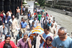 स्व. रिमालको अन्त्येष्टि