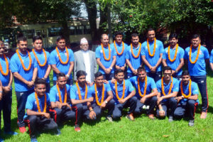 एसिया कप छनोट प्रतियोगिताको अभ्यासका लागि राष्ट्रिय क्रिकेट टोली श्रीलंका प्रस्थान