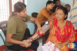 खोर्सानेमा नोबेलको निःशुल्क स्वास्थ्य शिविर (फोटो फिचरसहित)