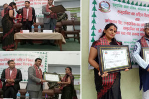 धनकुटाकी पत्रकार भण्डारीलाई सामुदायिक वन पत्रकारिता पुरस्कार