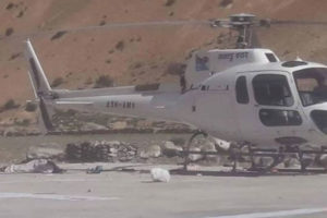 हुम्लामा हेलिकोप्टरको पंखाले काटेर एक भारतीयको मृत्यु
