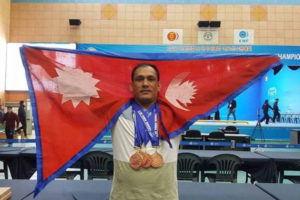 एशियाडको उद्घाटन समारोहमा अधिकारीले राष्ट्रिय झण्डा बोक्ने