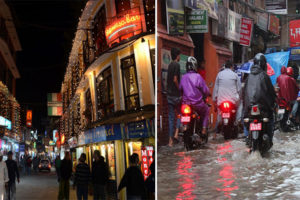 पर्यटकीय क्षेत्र ठमेल: पानी पर्दा हिलो, घाम लाग्दा धूलो