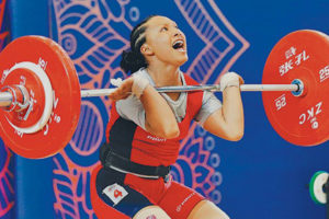 १८ औँ एसियाली खेलकुद : भारत्तोलनतर्फ सञ्जु चौधरीको तीनवटा नयाँ राष्ट्रिय कीर्तिमान