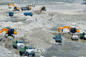 नदी दोहन गर्नेबाट ३८ लाख असुल