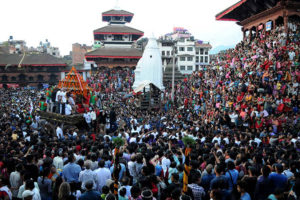 भक्तपुरमा इन्द्रजात्रा शुरु