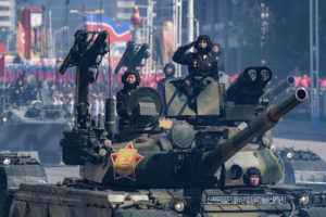 क्षेप्यास्त्रसहित मनाइयो उत्तर कोरियाको ७० औं वार्षिकोत्सव