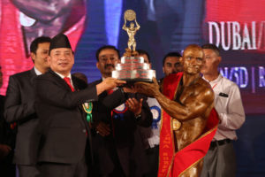 पन्ध्रौँ धर्मश्री राष्ट्रव्यापी खुला शारीरिक सुगठन प्रतियोगिताको उपाधि सिजापतिलाई