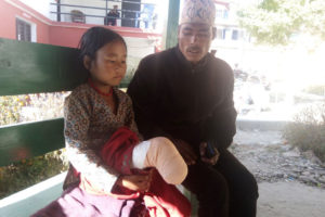 काँक्रो खान गएकी बालिका गोली खाएर फर्किन्