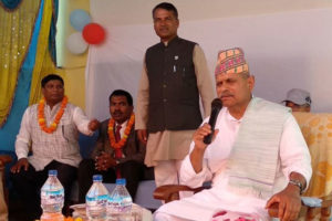 चुरे विनाश राष्ट्रिय समस्या: पूर्व राष्ट्रपति डा यादव