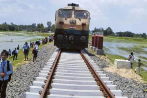 जनकपुरबाट गुड्यो भारतीय रेल