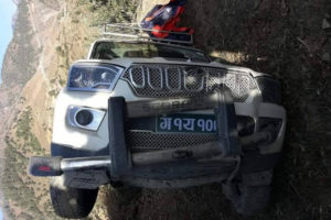 जुम्लामा जीप दुर्घटना: एकै परिवारका तीन जनाको घटनास्थलमै मृत्यु