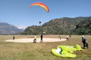 स्याङ्जामा विश्वकप प्याराग्लाइडिङ प्रतियोगिता शुरु