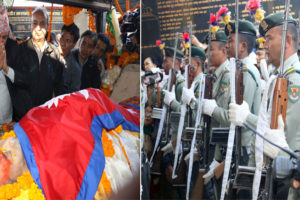 बामपन्थी नेता पद्मरत्न तुलाधरको राष्ट्रिय सम्मानका साथ अन्त्येष्टि