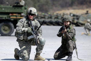 अमेरिका दक्षिण कोरिया संयुक्त सैन्य अभ्यास हुने