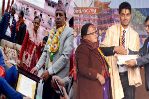 साहित्यकार झमक घिमिरे र पत्रकार रबिन कटेल सम्मानित (भिडियोसहित)