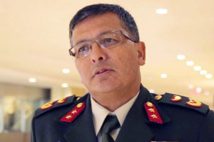 प्रधानसेनापति भारत प्रस्थान