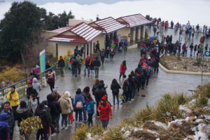 हिउँ परेपछिको चन्द्रागिरि…