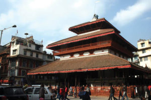 काष्ठमण्डप पुनःनिर्माणको काम हुँदै