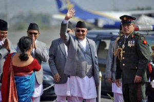 प्रधानमन्त्री ओली स्वीट्जरल्याण्ड प्रस्थान