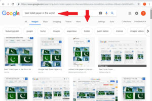 ‘ट्वाइलेट पेपर’ सर्च गर्दा किन देखिन्छ गुगलमा पाकिस्तानको झण्डा ?