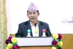 प्रदेश नं १ को नामाङ्कन र राजधानी सहमतिबाटै टुङिगन्छ : मन्त्री आङ्बो