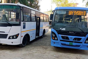 नेपालगञ्जमा महिलामैत्री बस