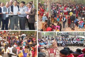 जातिय छुवाछुत हटाउँन डा.शर्माले गराए दलित समुदायसँग सामुहिक बनभोज (भिडियोसहित)