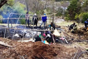 आगलागीबाट चौध बाख्रा मरे