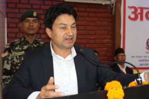 श्रमिक र रोजगारदाताको तनाब अन्त्यका लागि सामाजिक सुरक्षा योजना : मन्त्री विष्ट