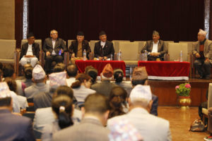 विप्लव समूहलाई राजनीतिक मूलधारमा ल्याइने