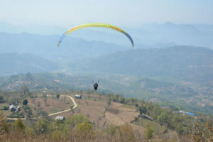 तनहुँमा प्याराग्लाइडिङको सफल परीक्षण