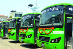 सुधारको बाटामा सार्वजनिक यातायात