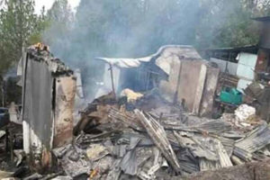 पाँचथरको तिङदेन बजारमा आगलागी