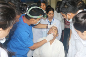 नोबेलमा निःशुल्क दन्त स्वास्थ्य शिविर