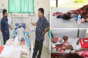 डा.सुनिल शर्माको समाजसेवा : घाउमा किरा परेर झिंगा भन्किएको बेवारिसे बेहोस बिरामी उद्धार