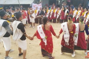 धनकुटाको सौरे बजारमा हुर्रा महोत्सव