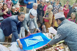 धनकुटामा घरको खाँबोले किचेर शिक्षकको मृत्यु