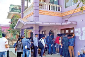 श्रम कार्यालयको टोकन नै दलालको कब्जामा