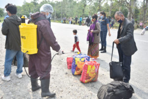 काठमाडौंमा अलपत्र परेका तीन सय भन्दा बढीलाई बेलबारी ल्याइयो